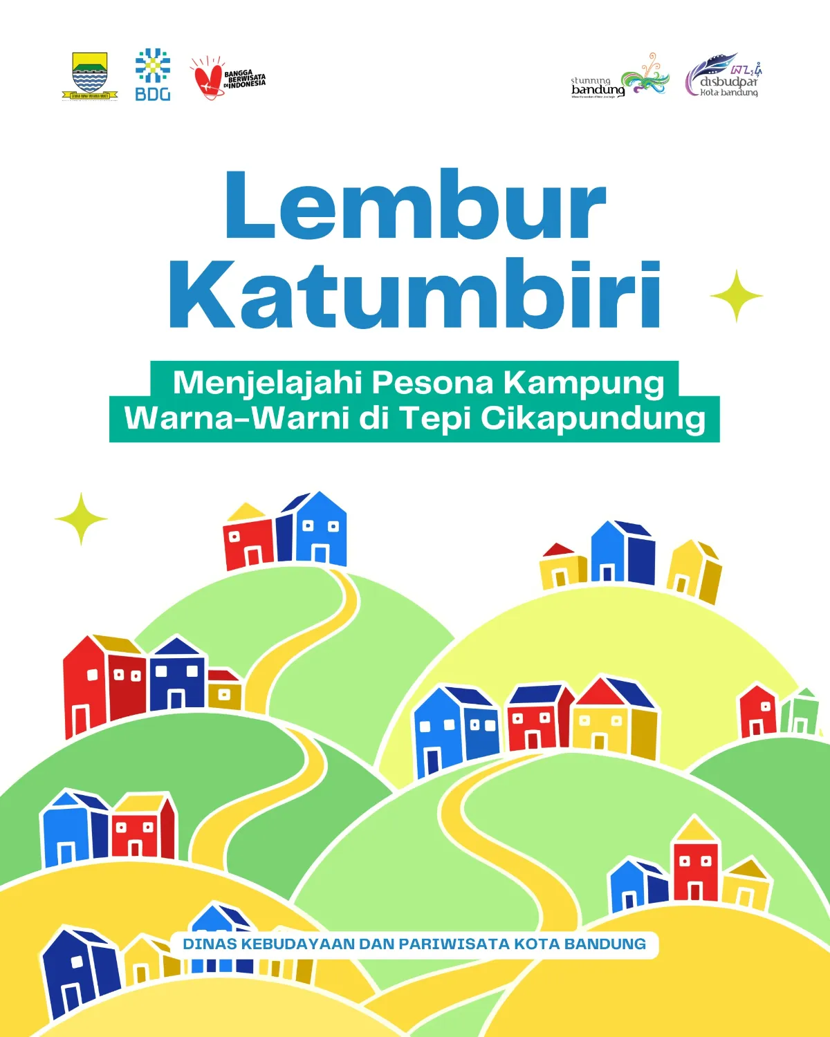 Lembur Katumbiri: Menjelajahi Pesona Kampung Warna-Warni di Tepi Cikapundungung